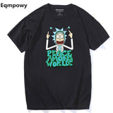 Tiny Rick and Morty men t shirt