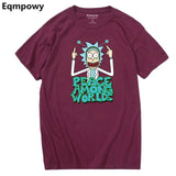 Tiny Rick and Morty men t shirt