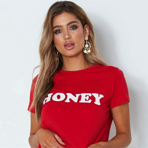 HONEY Red Letters