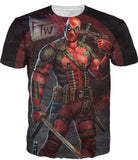 Badass Deadpool T-Shirt